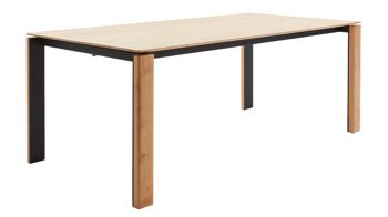 Auszugtisch Interliving aus Holz in Holzfarben Interliving Esszimmer Serie 5110 - Auszugtisch T0701 Eiche natur - ca. 180 - 280 x 100 cm