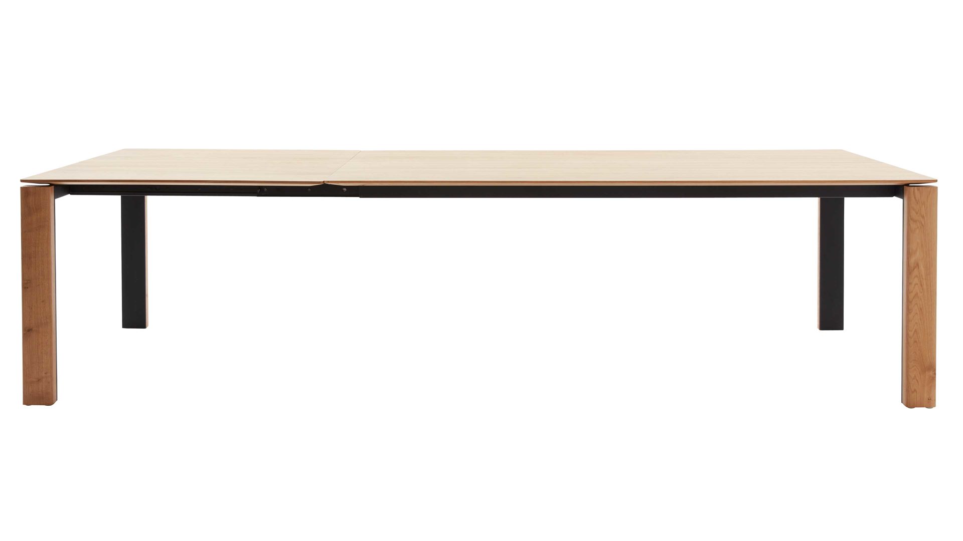 Auszugtisch Interliving aus Holz in Holzfarben Interliving Esszimmer Serie 5110 - Auszugtisch Eiche natur - ca. 160 - 260 x 90 cm