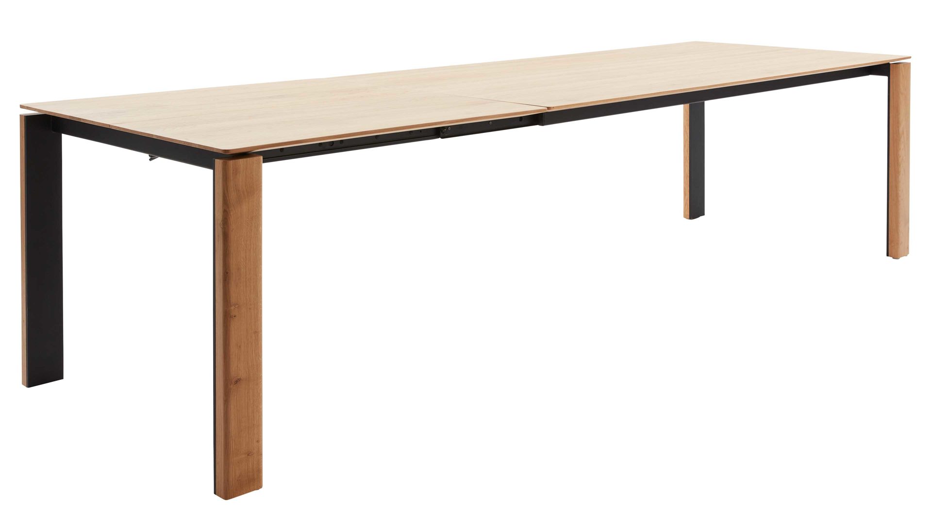 Auszugtisch Interliving aus Holz in Holzfarben Interliving Esszimmer Serie 5110 - Auszugtisch Eiche natur - ca. 180 - 280 x 100 cm