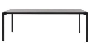 Auszugtisch Interliving aus Holz in Schwarz Interliving Esszimmer Serie 5110 - Auszugtisch T0401 mattschwarzes Eichefurnier - ca. 200 - 300 x 100 cm