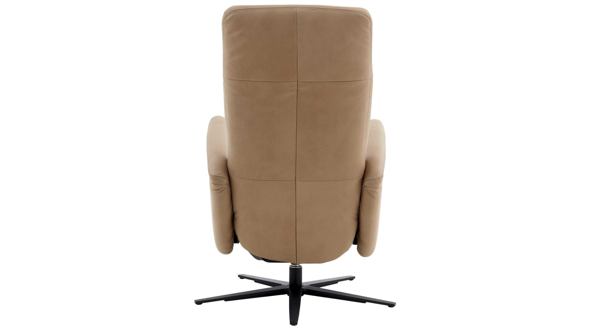 Relaxsessel modulmaster aus Stoff in Hellbraun Modulmaster MM-ZE1062 - Relaxsessel 1DRF camelfarbene Mikrofaser Galero & Sternfuß V1S