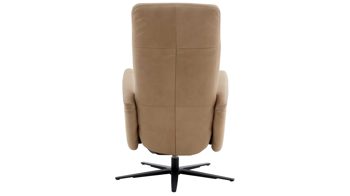 Relaxsessel modulmaster aus Stoff in Hellbraun Modulmaster MM-ZE1062 - Relaxsessel 1DRF camelfarbene Mikrofaser Galero & Sternfuß V1S