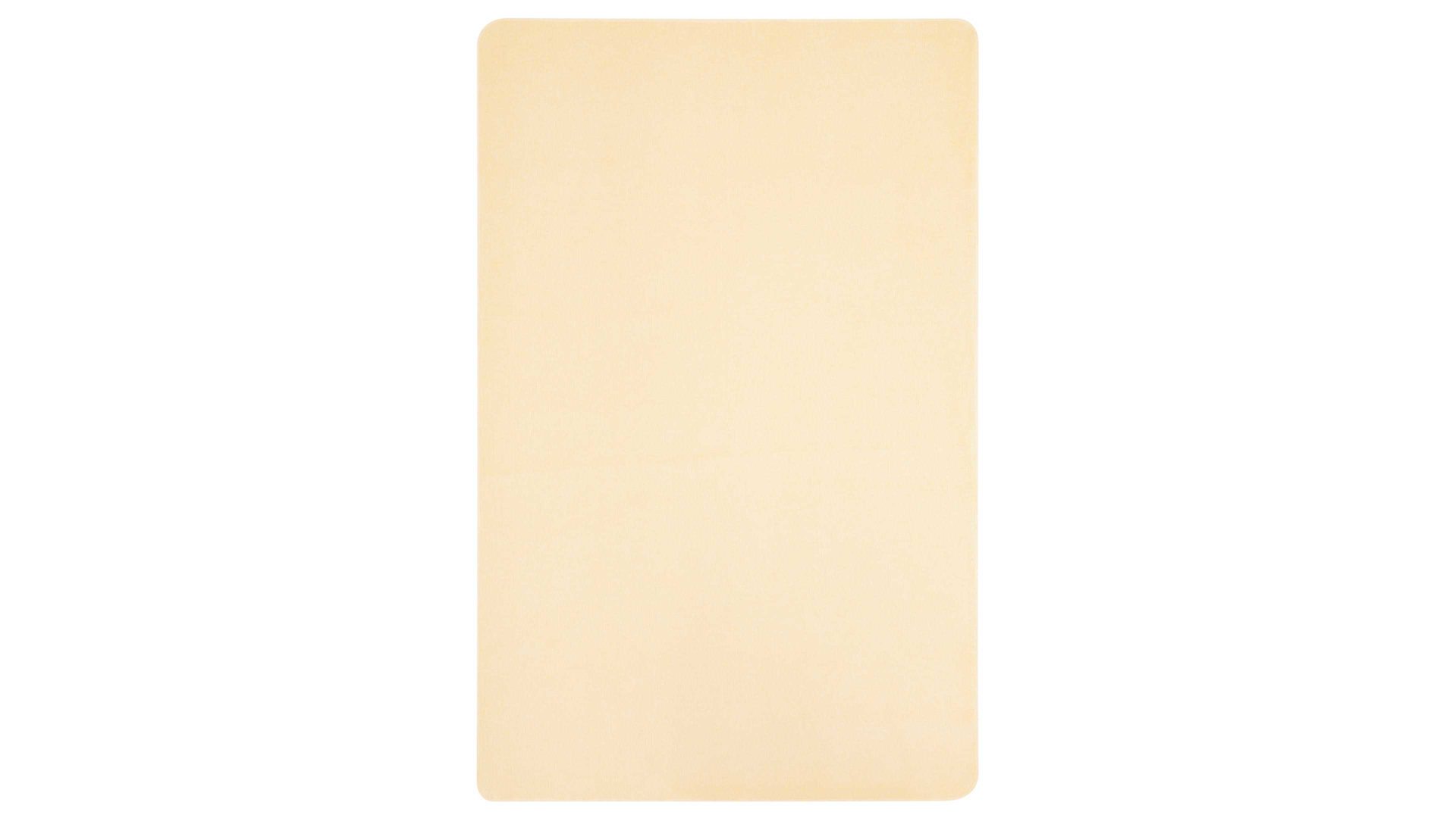 Wohndecke Biederlack® aus Naturfaser in Gelb Biederlack® Recycling-Wohndecke Pearl perlgelbes Strukturmuster – ca. 150 x 200 cm