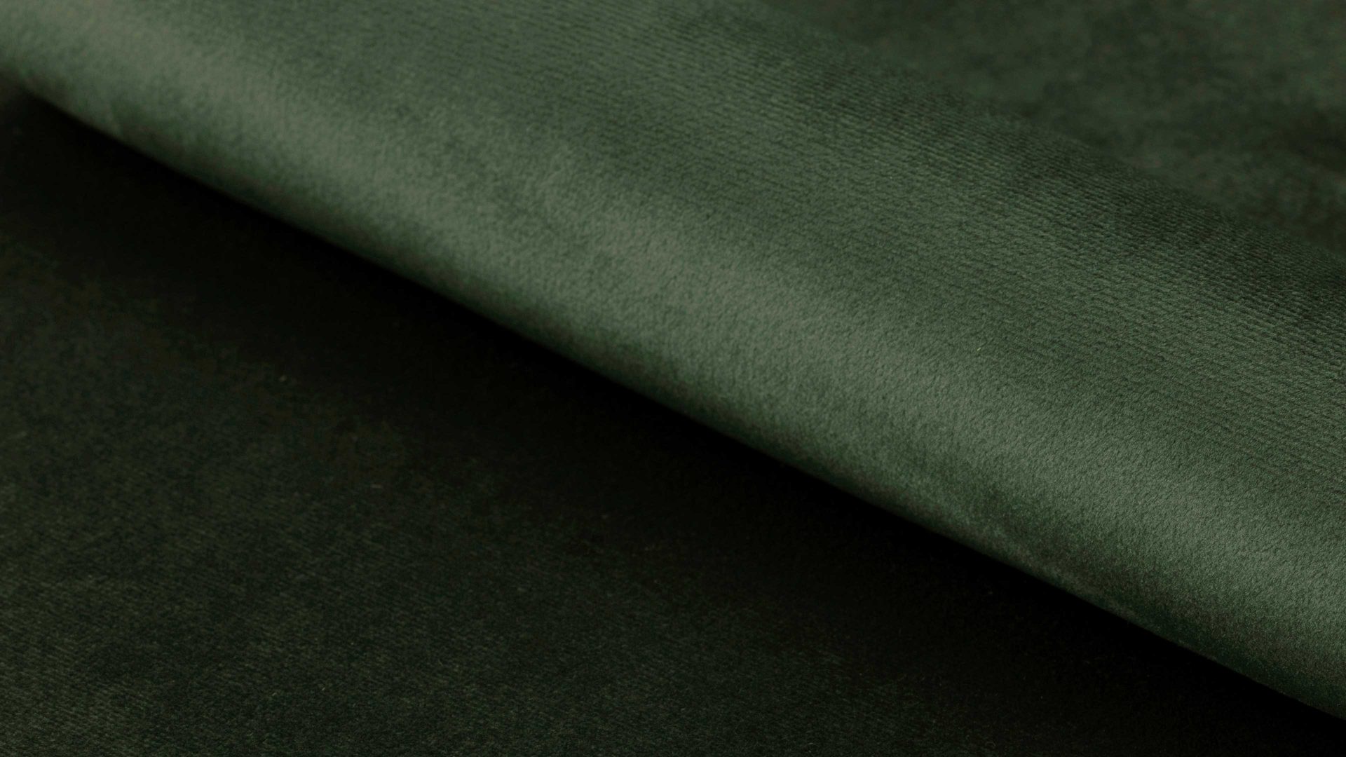 Lounge-Stuhl Actona group aus Stoff in Dunkelgrün Loungestuhl Center waldgrüner Samt Vic 68AC & schwarzes Metallgestell