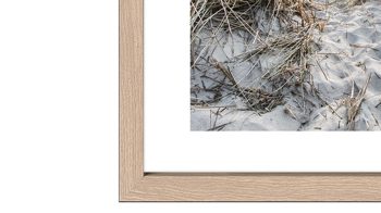 Kunstdruck Pro®art bilderpalette aus Karton / Papier / Pappe in Weiß PRO®ART Kunstdruck Nordic Beach Atmosphere I Eiche, Strandmotiv - ca. 55 x 75 cm