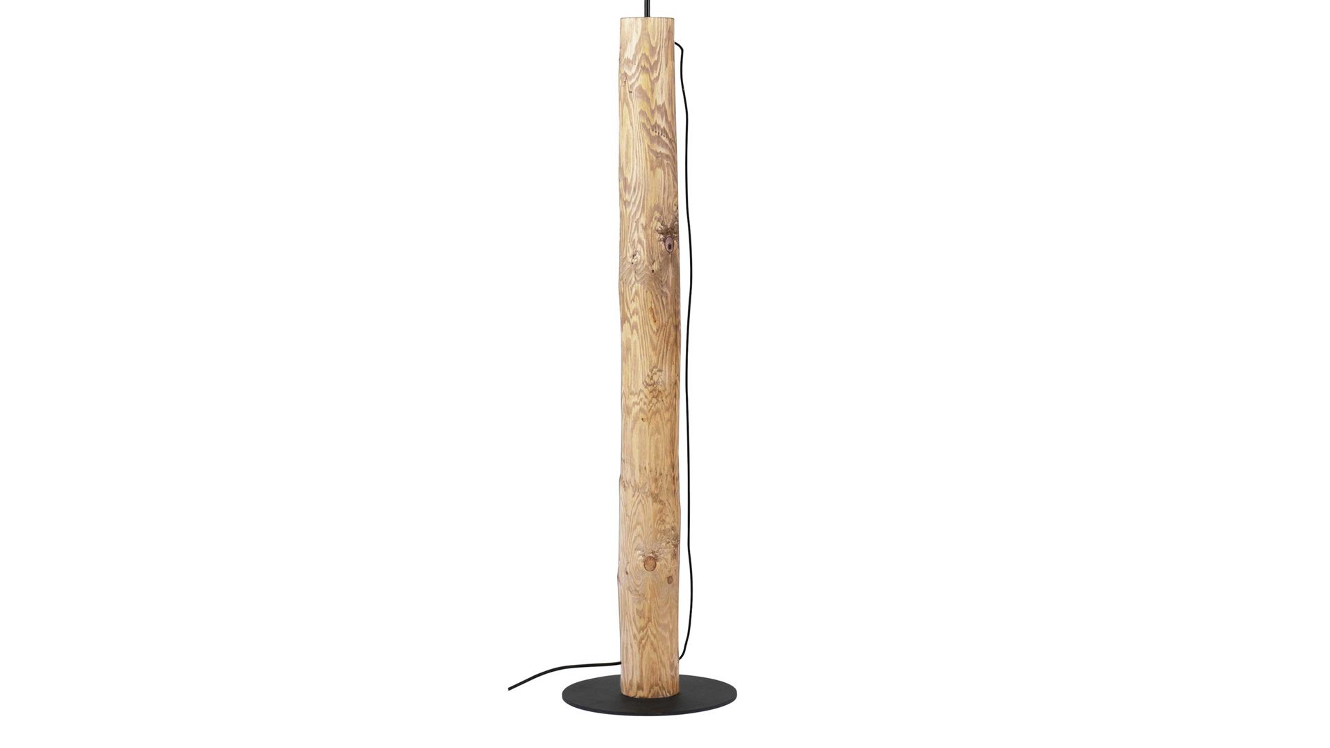 Stehleuchte Spot light aus Holz in Holzfarben SPOT LIGHT Stehleuchte Athen Kiefer & Stoff - Höhe ca. 161 cm