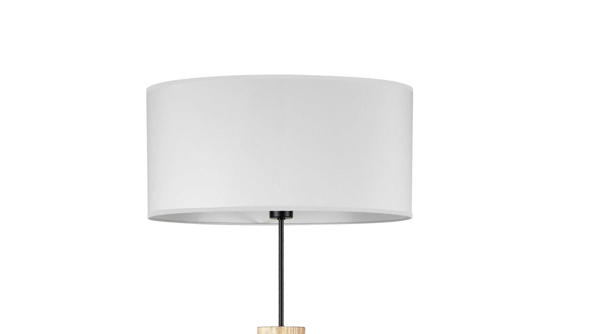 Stehleuchte Spot light aus Holz in Holzfarben SPOT LIGHT Stehleuchte Athen Kiefer & Stoff - Höhe ca. 161 cm