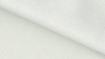 Vierfußstuhl Actona group aus Stoff in Weiß Polsterstuhl Eris weißes Kunstleder D160 & Chromfüße