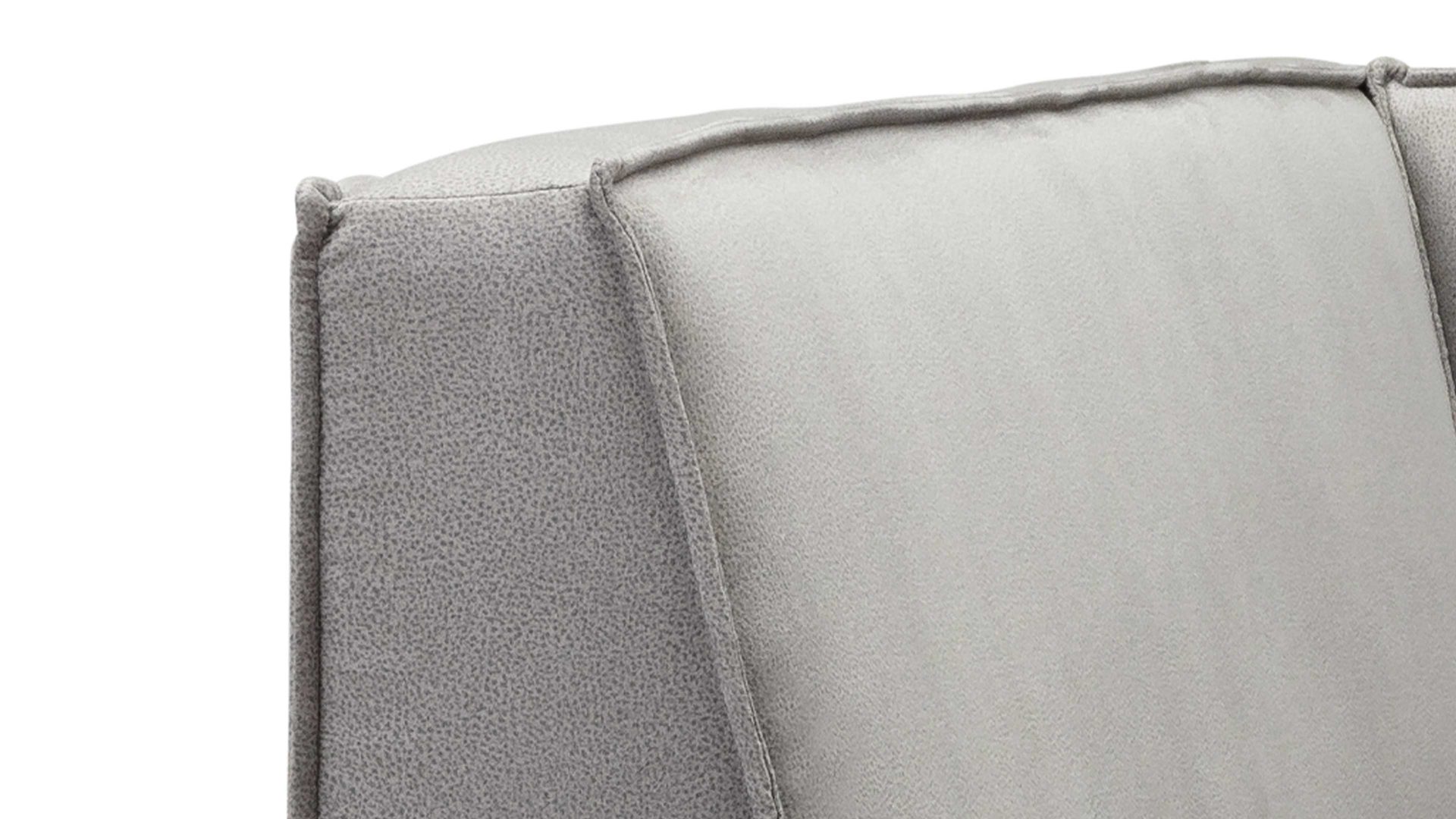 Eckbank Standard furniture factory aus Stoff in Hellgrau Eckbank Lagos hellgrauer Bezug Arizona 4411 - Stellfläche ca. 192 x 177 cm