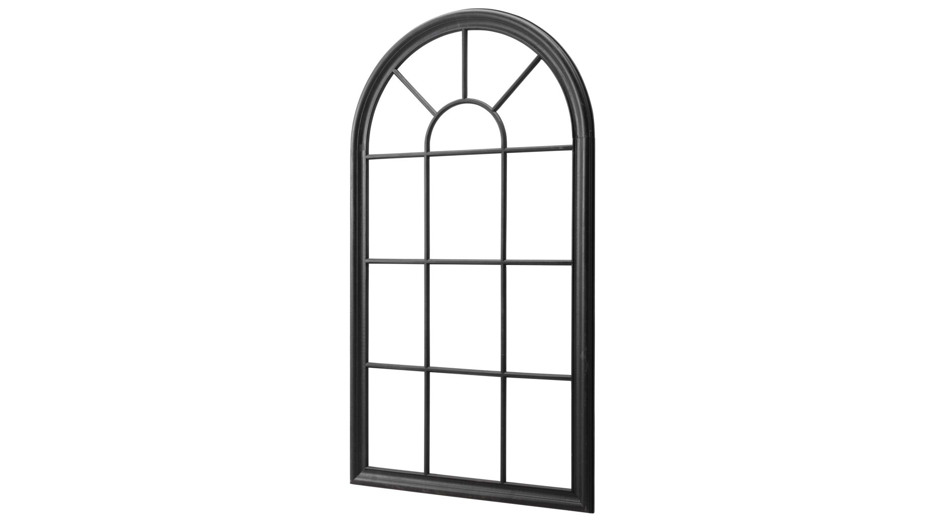 Standspiegel Mirrors and more aus Spiegel in Transparent Standspiegel Kathi schwarzer Holzrahmen - ca. 100 x 180 cm