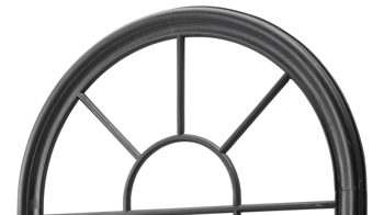 Standspiegel Mirrors and more aus Spiegel in Transparent Standspiegel Kathi schwarzer Holzrahmen - ca. 100 x 180 cm