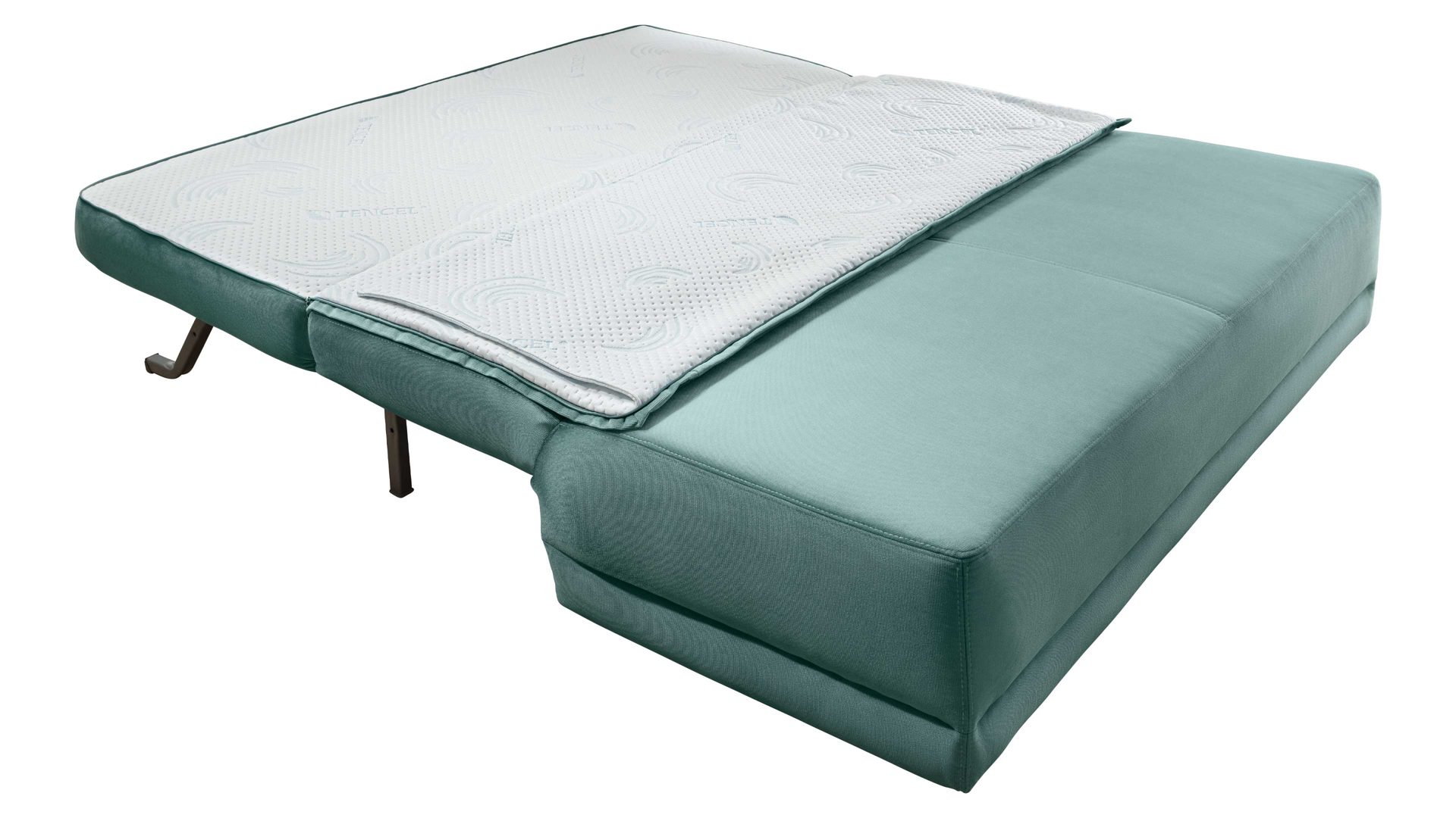 Topper Restyl aus Stoff in Weiß Schonerdecke Fringo für ca. 165 cm Breite