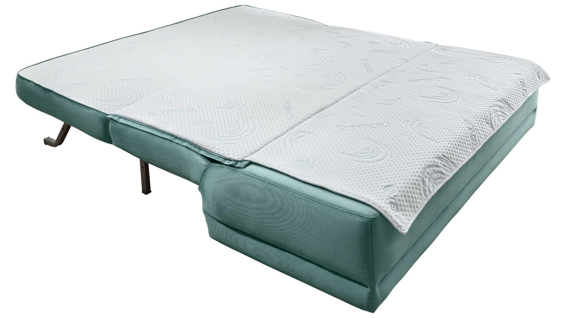 Topper Restyl aus Stoff in Weiß Schonerdecke Fringo für ca. 165 cm Breite