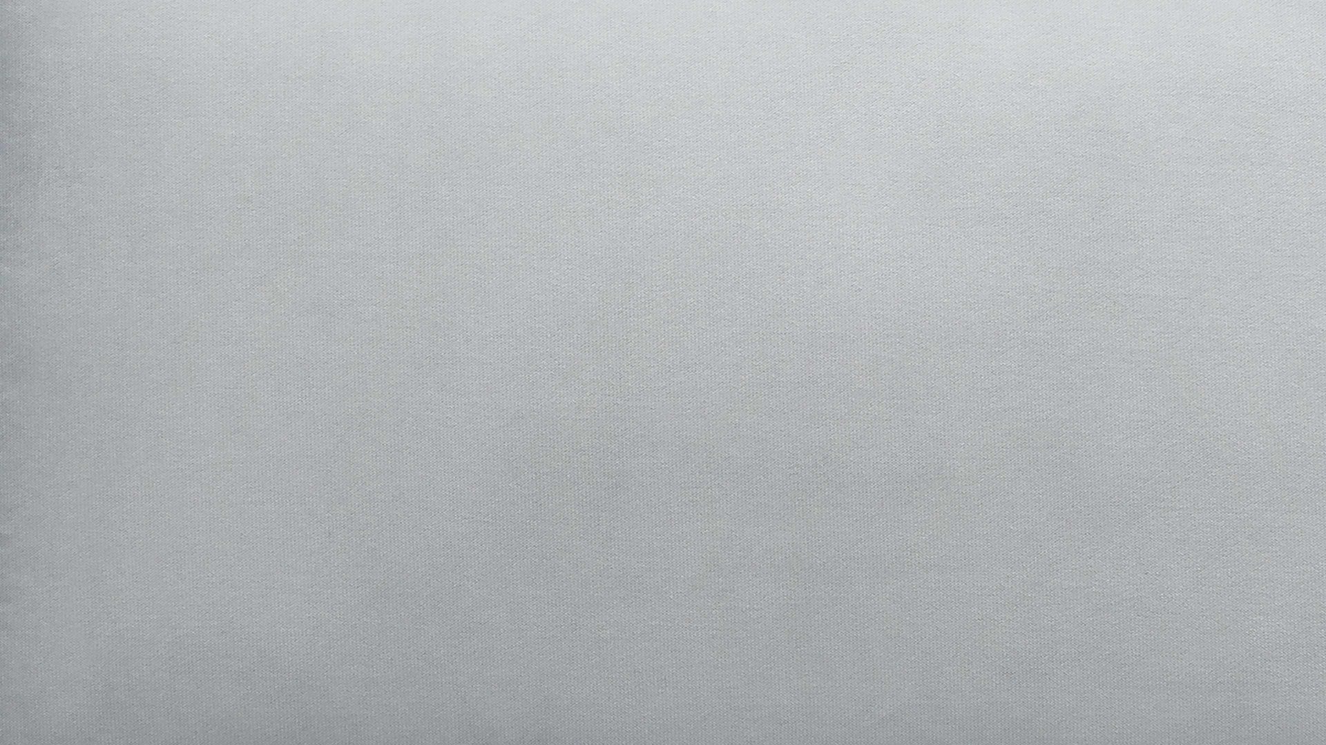 Einzelkissen Restyl aus Stoff in Hellgrau Nierenkissen Fringo blaugrauer Stoffbezug 55-6563