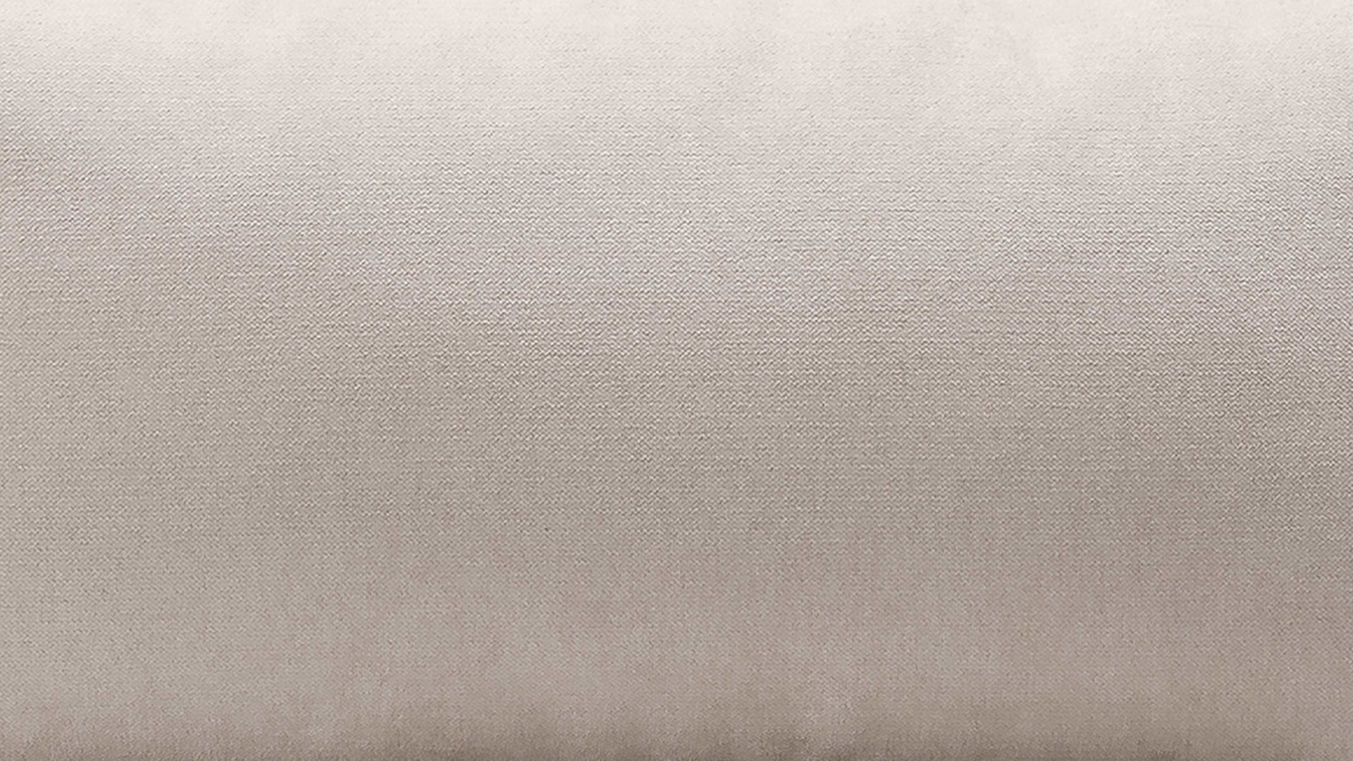 Einzelkissen Restyl aus Stoff in Beige Nierenkissen Fringo sandfarbener Stoffbezug 55-6315