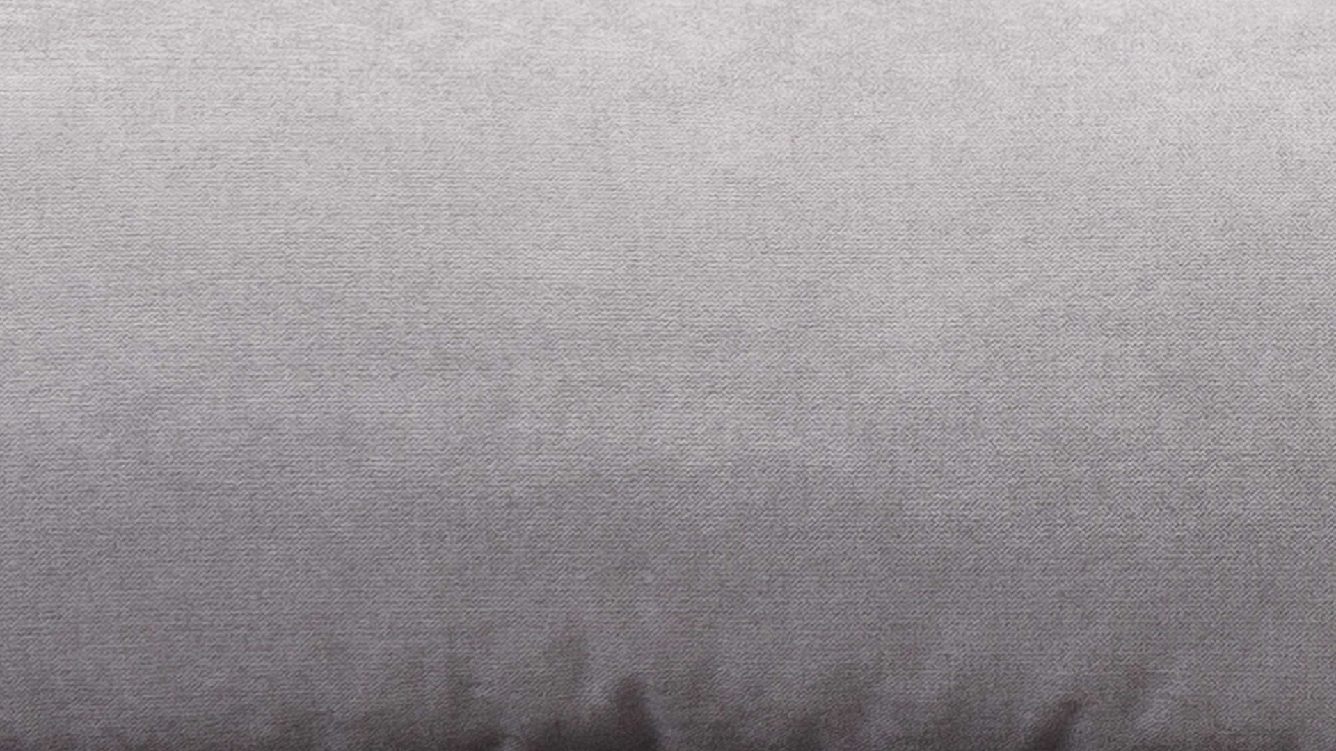 Einzelkissen Restyl aus Stoff in Anthrazit Nierenkissen Fringo anthrazitfarbener Stoffbezug 55-6556