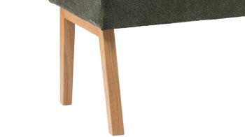 Polsterbank Standard furniture factory aus Stoff in Dunkelgrün Polsterbank Lagos dunkelgrüner Bezug Arizona 4421 - Länge ca. 130 cm