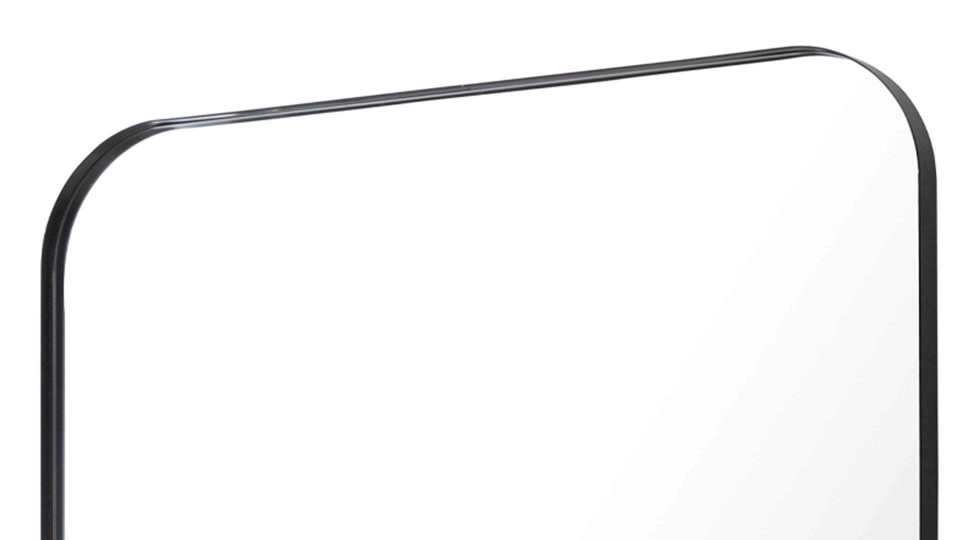 Spiegel Mirrors and more aus Spiegel in Schwarz Rahmenspiegel Britta Schwarz - ca. 70 x 170 cm