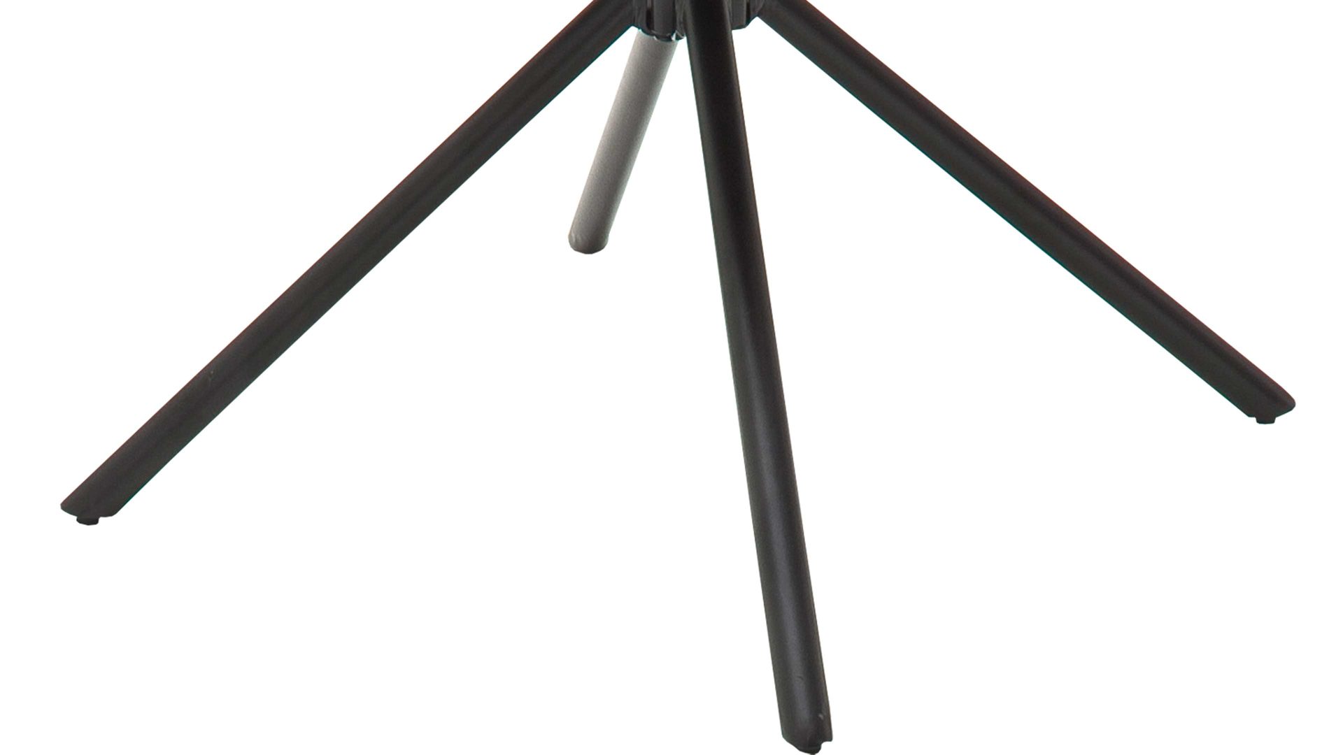 Vierfußstuhl Mca furniture aus Stoff in Orange Polsterstuhl Ottawa mit Funktion Drehfunktion - curryfarbener Velours