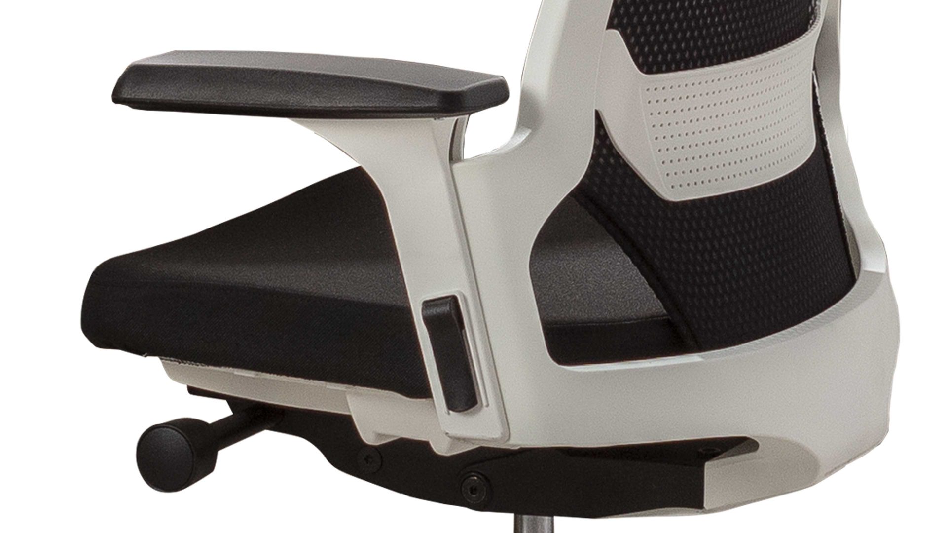 Drehstuhl Topstar aus Stoff in Weiß Topstar Drehstuhl Autosyncron-1 Weiß & Schwarz