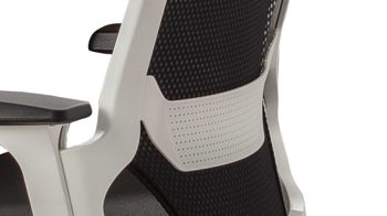 Drehstuhl Topstar aus Stoff in Weiß Topstar Drehstuhl Autosyncron-1 Weiß & Schwarz