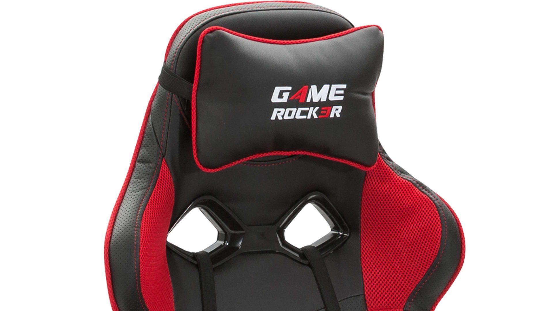 Game-Drehstuhl Duo collection aus Stoff in Rot Gaming-Drehstuhl Game Rocker Rot & Schwarz