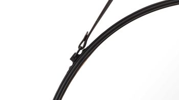 Wandspiegel Mirrors and more aus Spiegel in Schwarz Dekospiegel Delia Schwarz - Durchmesser ca. 55 cm