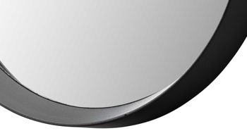 Wandspiegel Mirrors and more aus Spiegel in Schwarz Spiegel-Set Lia Schwarz - fünfteilig