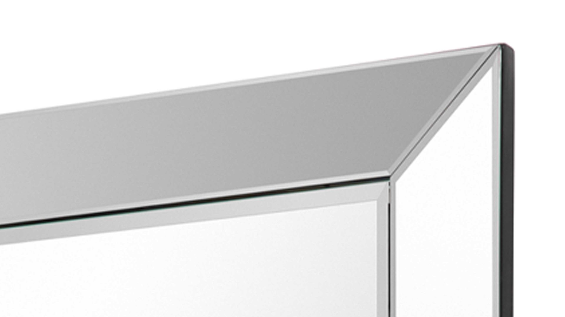 Spiegel Mirrors and more aus Spiegel in Transparent Rahmenspiegel Dunja Spiegelglas - ca. 100 x 200 cm