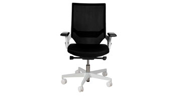 Drehstuhl Topstar aus Stoff in Weiß Topstar Drehstuhl Autosyncron-1 Weiß & Schwarz