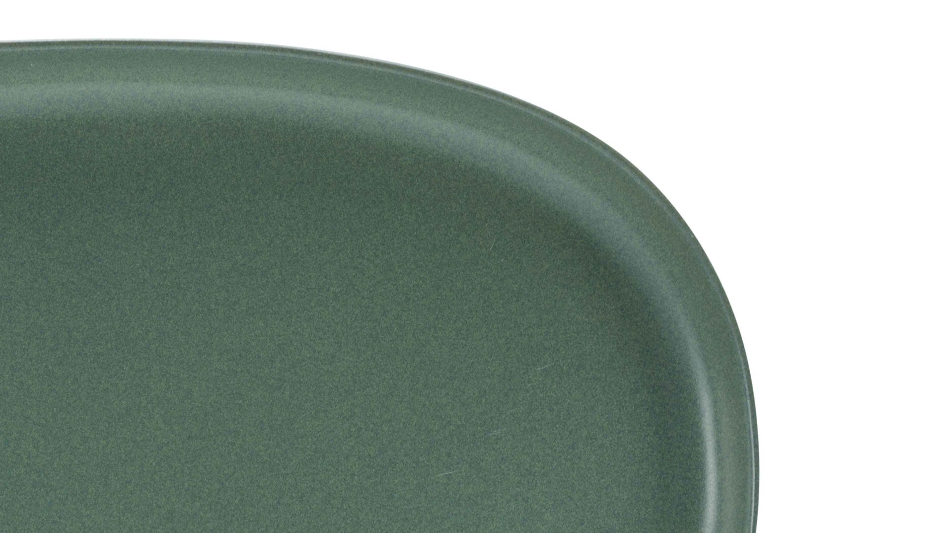 Servierplatte Creatable aus Keramik in Grün CREATABLE Uno – Servierplatte grünes Steinzeug – ca. 23 x 33 cm