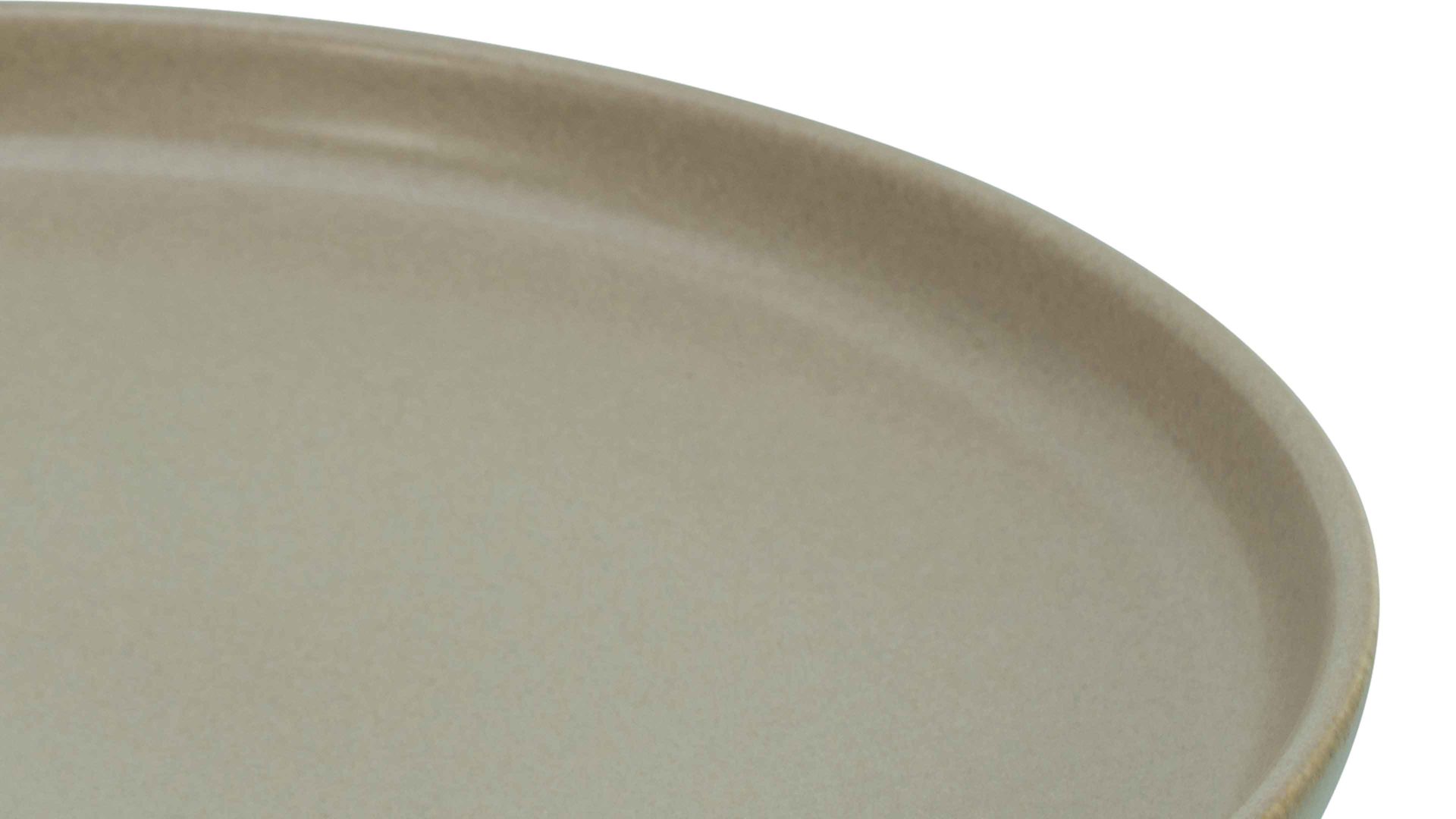 Essteller Creatable aus Keramik in Beige CREATABLE Uno – Speiseteller sandfarbenes Steinzeug – Durchmesser ca. 28 cm