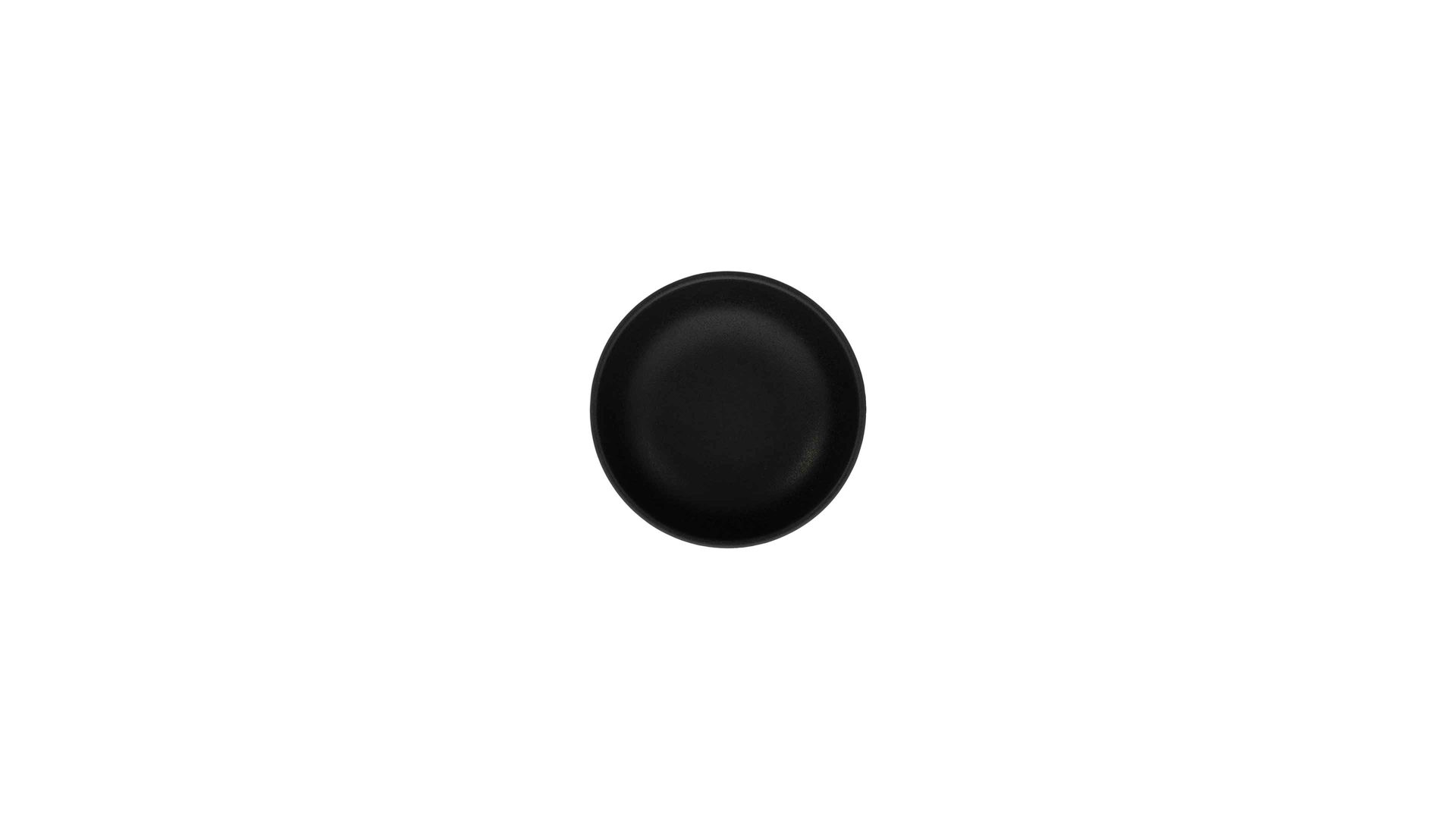 Schale Creatable aus Keramik in Schwarz CREATABLE Uno – Dipschale schwarzes Steinzeug – Durchmesser ca. 12 cm