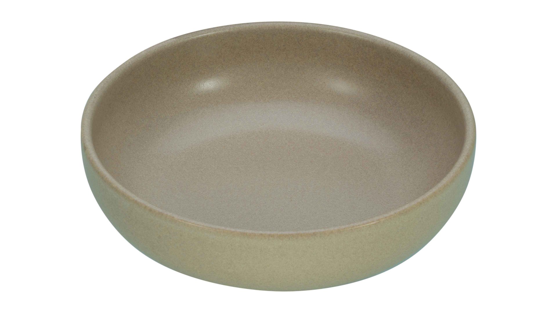 Schale Creatable aus Keramik in Beige CREATABLE Uno – Dipschale sandfarbenes Steinzeug – Durchmesser ca. 12 cm