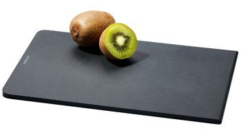 Schneidbrett Continenta aus Holz in Schwarz CONTINENTA Duracore - Schneidebrett schwarzer Recycling-Werkstoff – ca. 20 x 30 cm