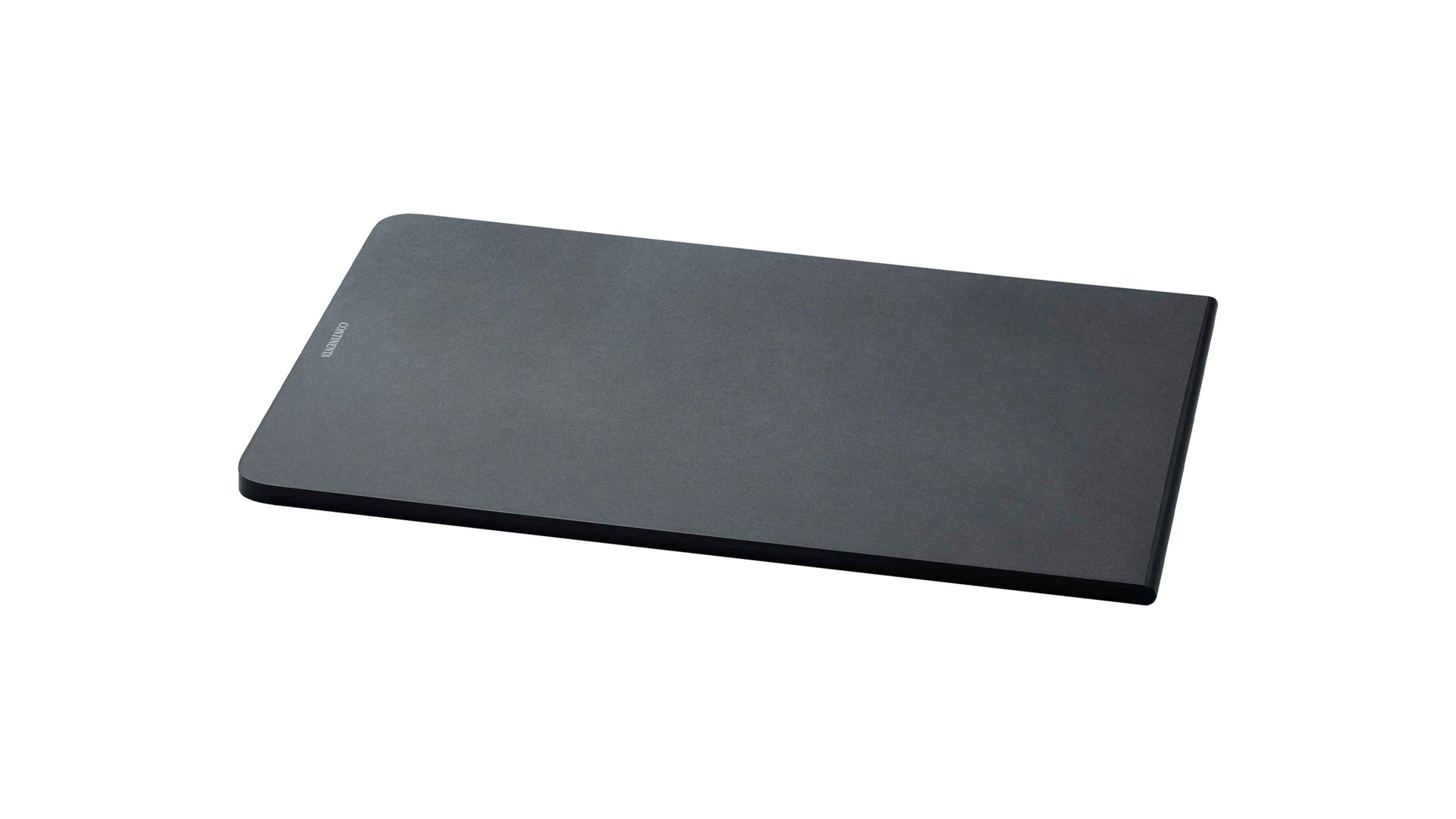 Schneidbrett Continenta aus Holz in Schwarz CONTINENTA Duracore - Schneidebrett schwarzer Recycling-Werkstoff – ca. 16 x 24 cm