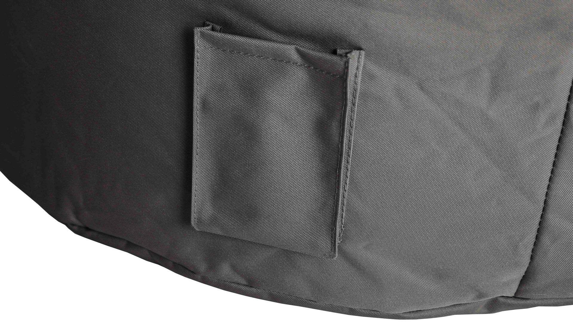 Sitzsack-Sessel Magma sitting point aus Kunstfaser in Anthrazit SITTING POINT Sitzsack-Sessel swing scuba® anthrazitfarbene Kunstfaser - ca. 95 x 90 x 65 cm