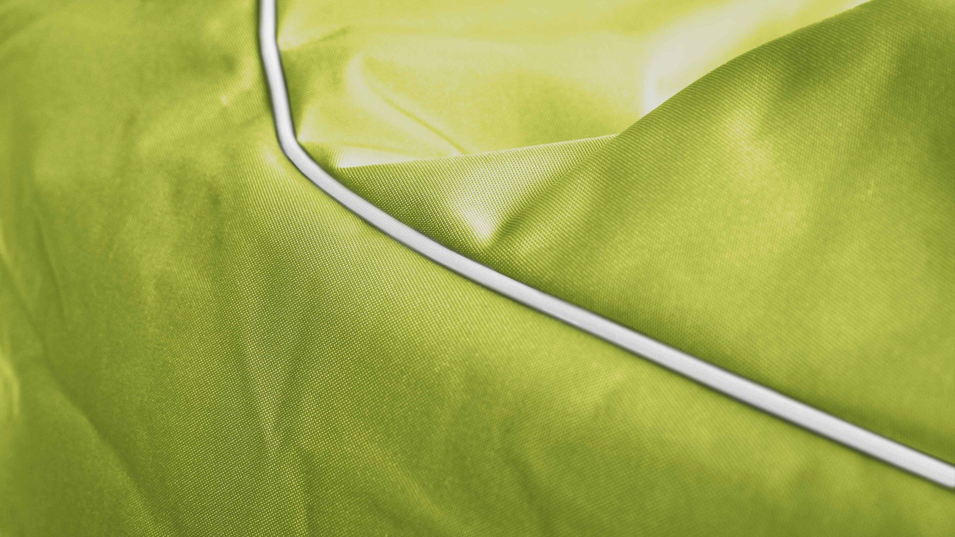 Sitzsack-Sessel Magma sitting point aus Kunstfaser in Hellgrün SITTING POINT Sitzsack-Sessel swing scuba® grüne Kunstfaser - ca. 95 x 90 x 65 cm