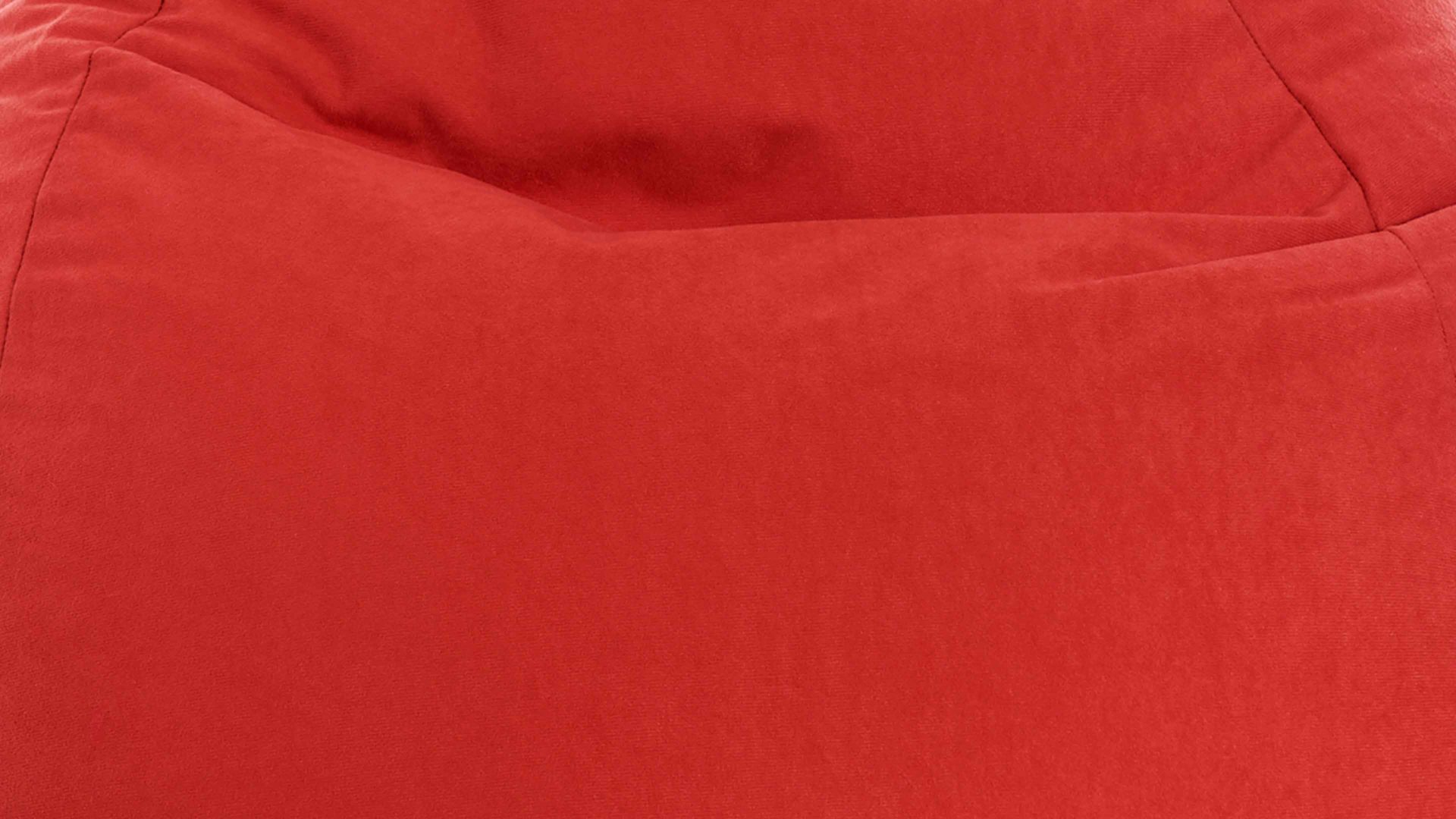 Standard-Sitzsack Magma sitting point aus Kunstfaser in Rot SITTING POINT beanbag easy XL als Sitzmöbel tomatenrote Mikrofaser - ca. 220 Liter