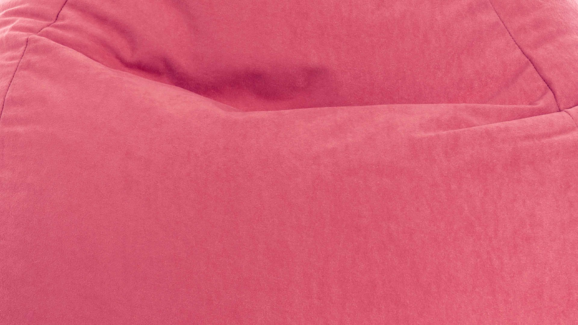 Standard-Sitzsack Magma sitting point aus Kunstfaser in Pink SITTING POINT beanbag easy L - Sitzmöbel pinke Mikrofaser - ca. 120 Liter