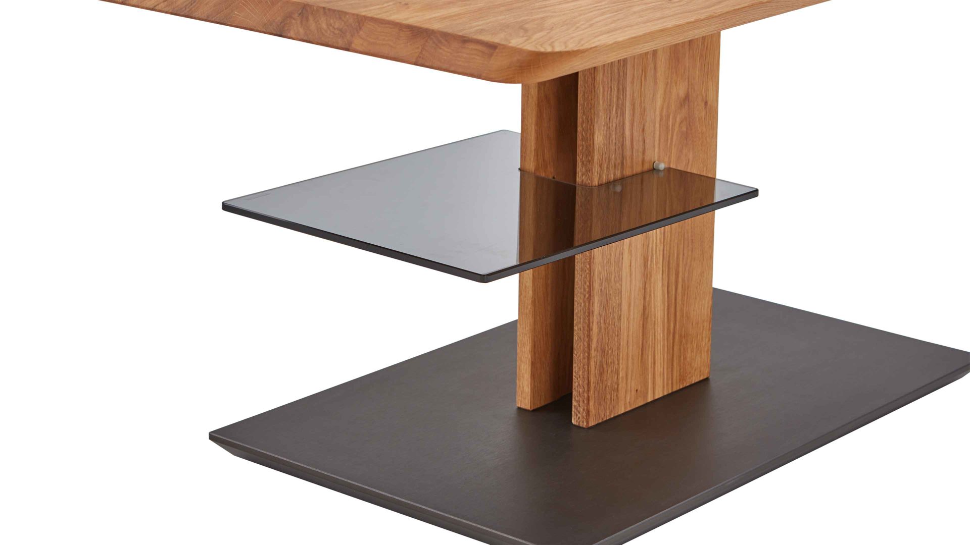 Couchtisch Vierhaus aus Holz in Holzfarben vierhaus Lift-Couchtisch Wildeiche & Anthrazit - ca. 110 x 65 cm