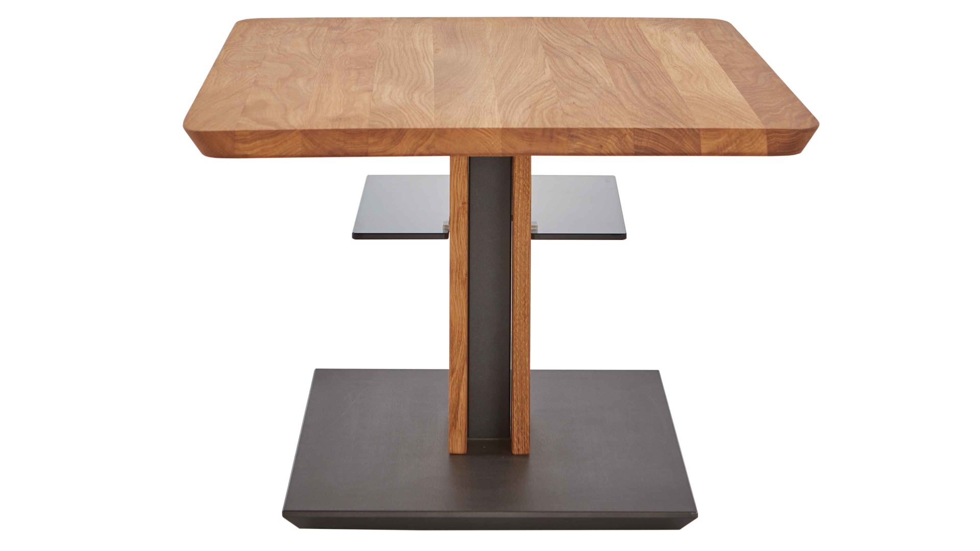 Couchtisch Vierhaus aus Holz in Holzfarben vierhaus Lift-Couchtisch Wildeiche & Anthrazit - ca. 110 x 65 cm