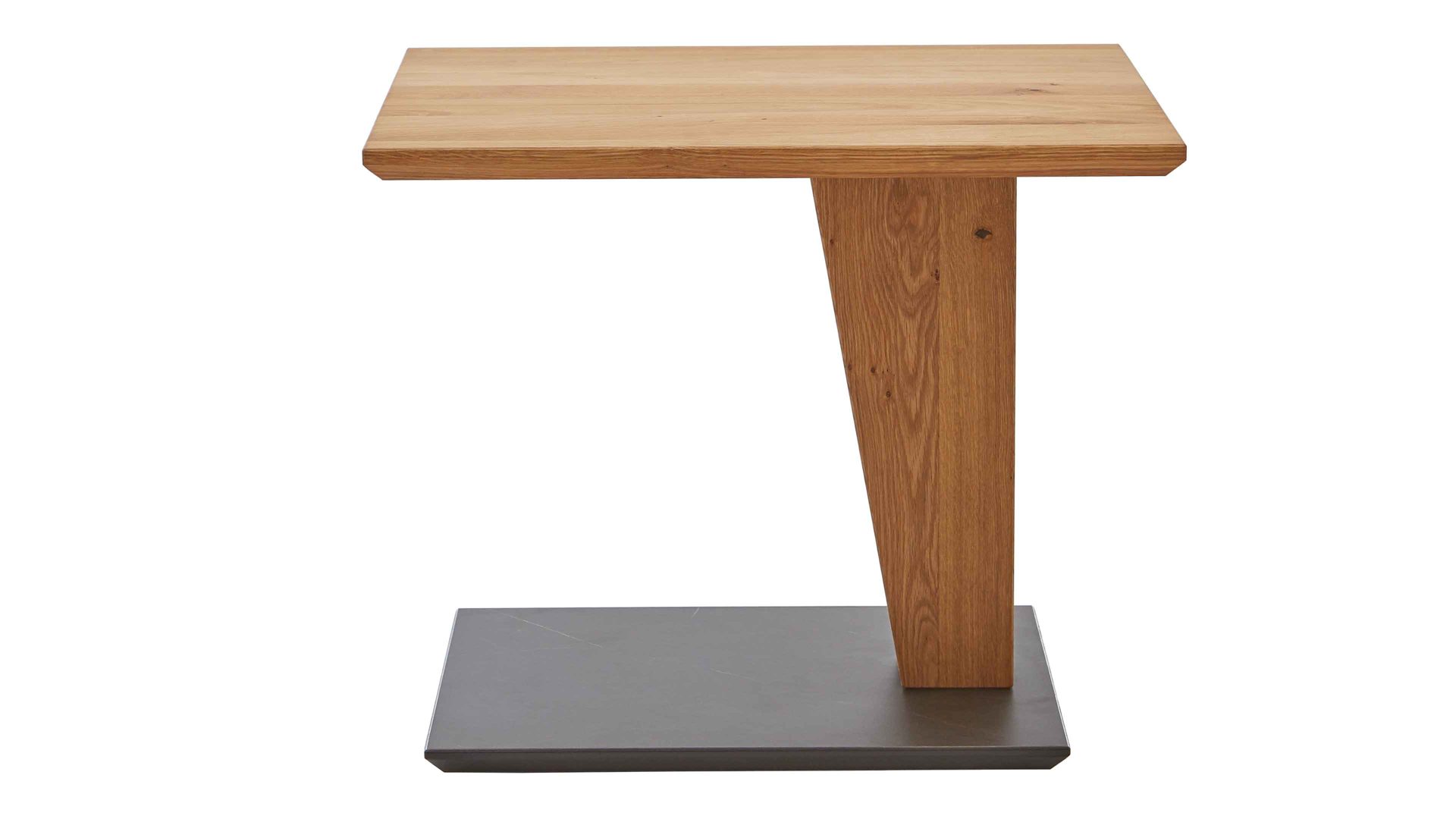 Couchtisch Vierhaus aus Holz in Holzfarben vierhaus Lift-Couchtisch Wildeiche & Marmara Nero - ca. 55 x 47 cm