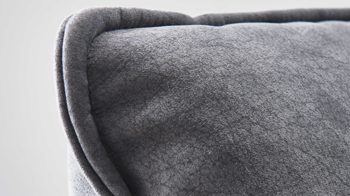 Ecksofa W.schillig i. i. aus Stoff in Dunkelgrau W.SCHILLIG Polsterserie Broadway - Ecksofa elephantgrauer Bezug V52 23 - Stellfläche ca. 291 x 164 cm