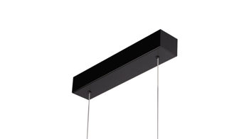 Pendelleuchte Spot light aus Holz in Holzfarben SPOT LIGHT Hängeleuchte Valjevo Eichenholz - Länge ca. 115 cm