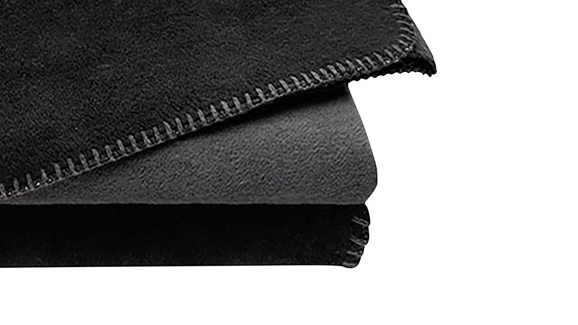 Wohndecke Biederlack® aus Stoff in Schwarz JOOP! Wohndecke Uni Doubleface Schwarz & Anthrazit – ca. 150 x 200 cm