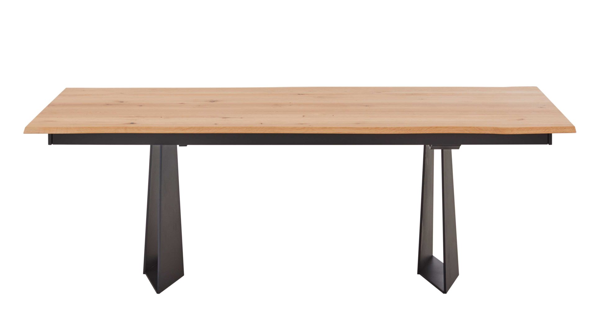 Esstisch Venjakob aus Holz in Holzfarben VENJAKOB Esstisch Chic ET674 Wildeiche hell & matt Anthrazit - ca. 190 x 100 cm