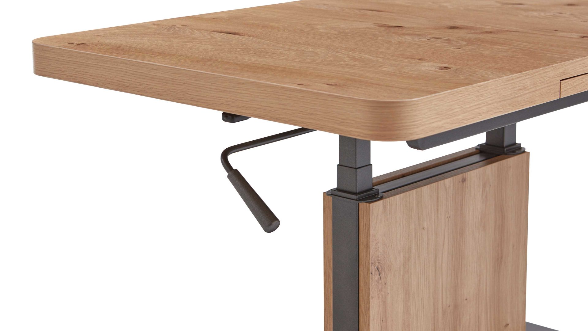 Couchtisch Vierhaus aus Holz in Holzfarben vierhaus Lift & Auszug-Couchtisch Wildeiche - ca. 110 x 55 cm