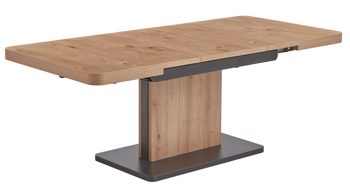 Couchtisch Vierhaus aus Holz in Holzfarben vierhaus Lift & Auszug-Couchtisch Wildeiche - ca. 110 x 55 cm