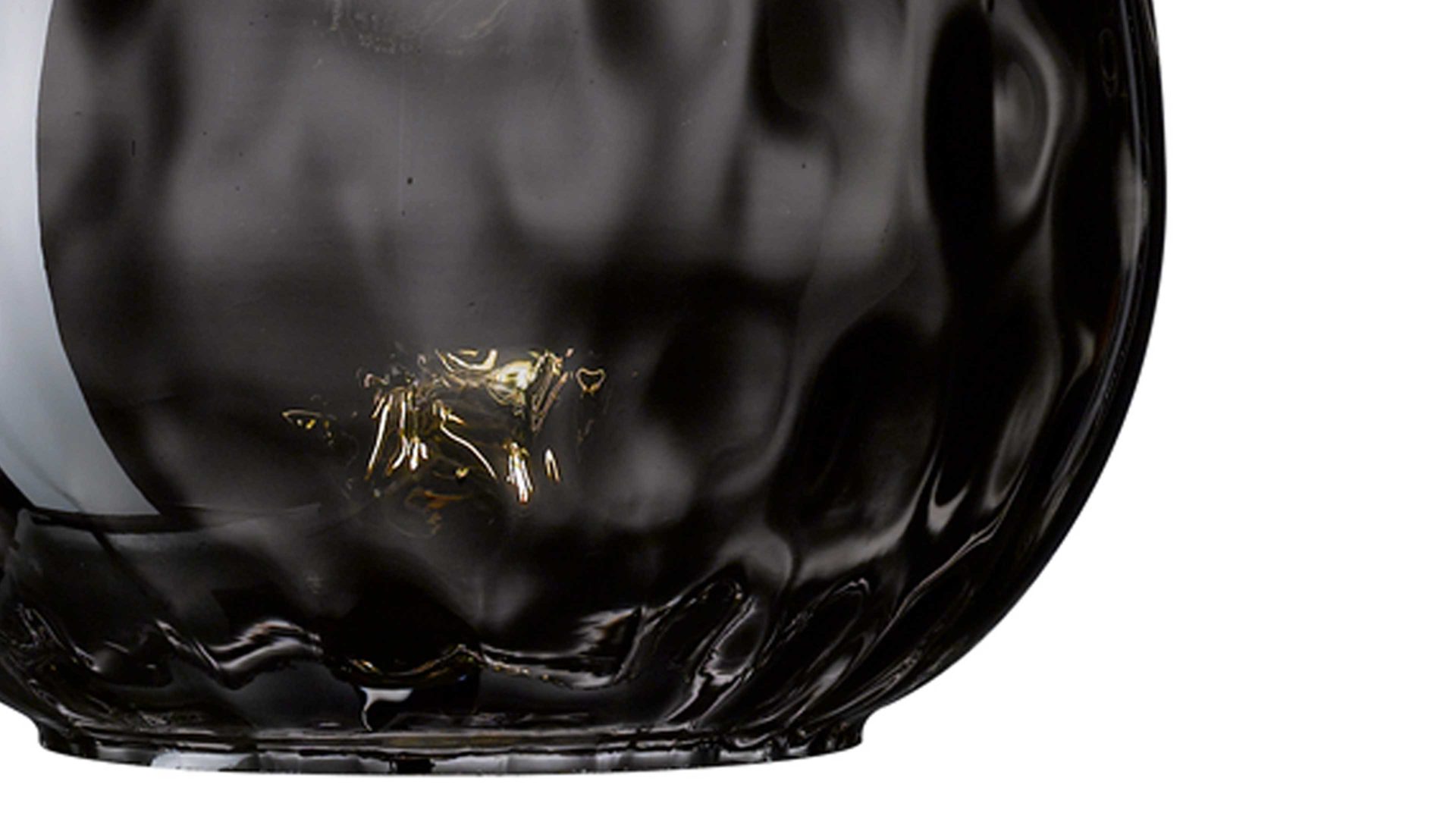 Pendelleuchte Fh fischer & honsel aus Glas in Dunkelgrau FH Hängeleuchte Uller Rauchglas – Durchmesser ca. 20 cm